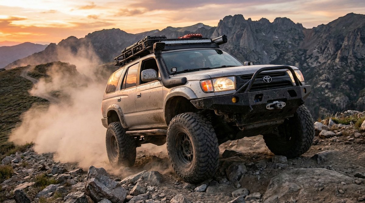 网红越野车测评视频